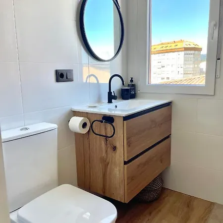Playa Y Ciudad. Appartement Ribeira Buitenkant foto